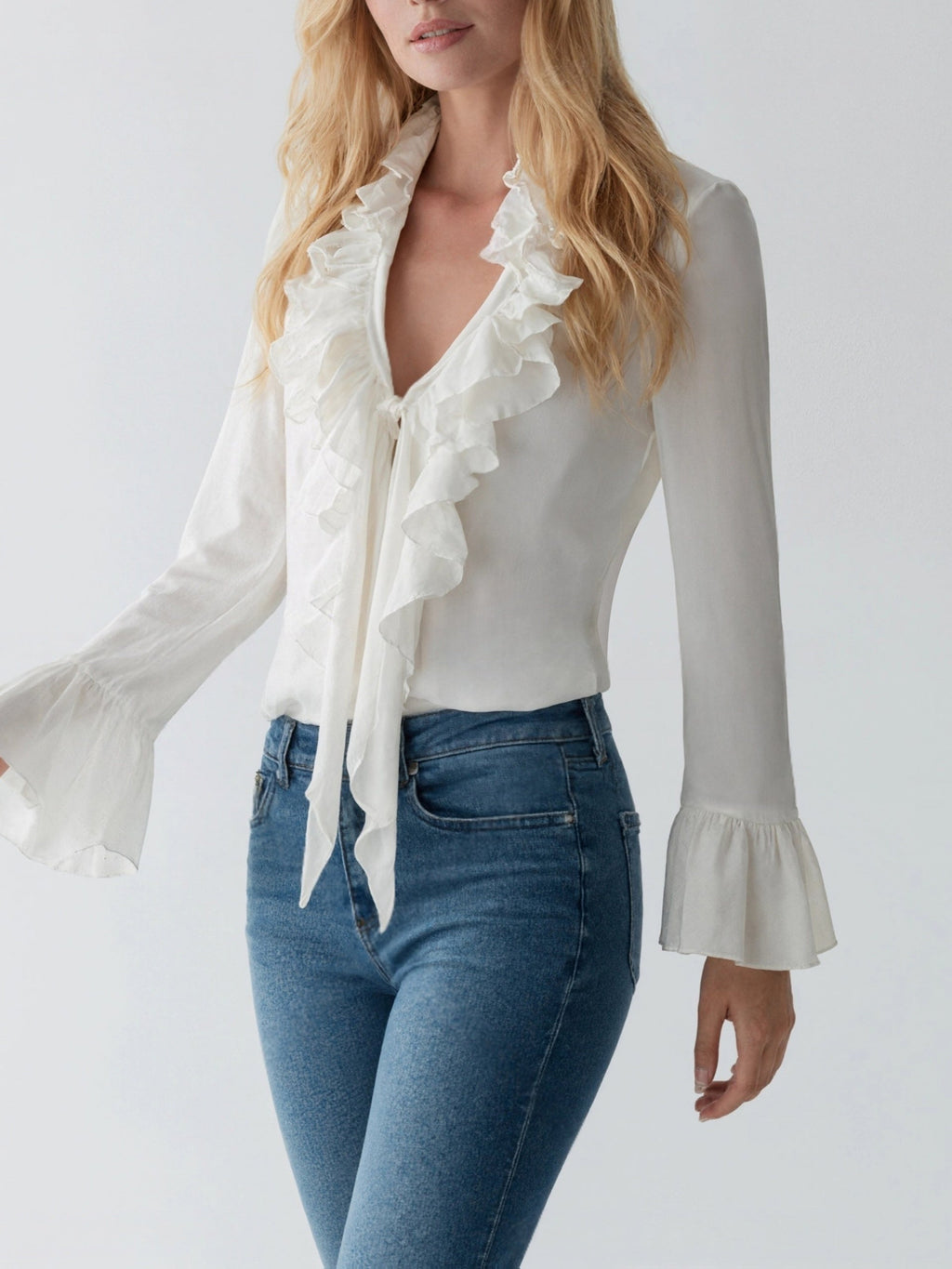 Marina™ – Blusa Lazada Romántica