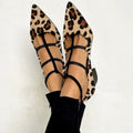 Aurora | Scarpe con Tacco e Cinturino Leopardato