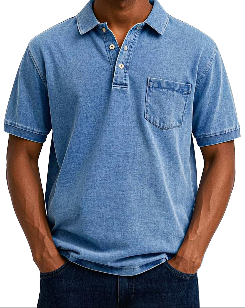 Adrián™ – Polo Denim Vintage