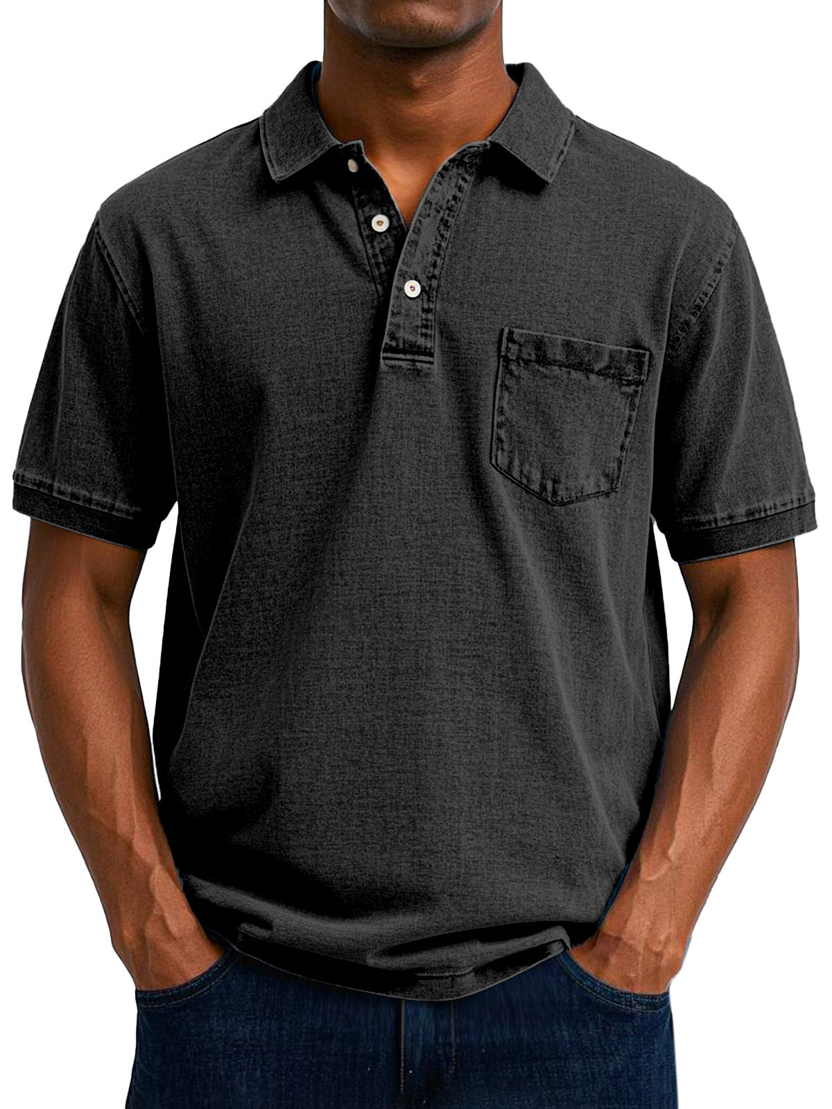 Adrián™ – Polo Denim Vintage