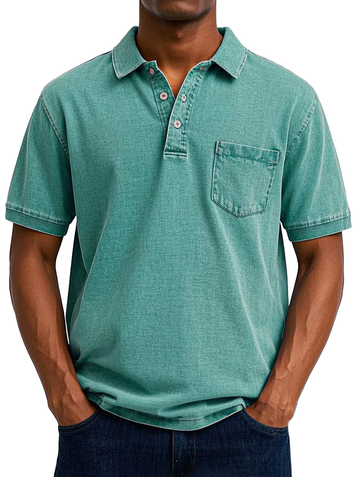 Adrián™ – Polo Denim Vintage