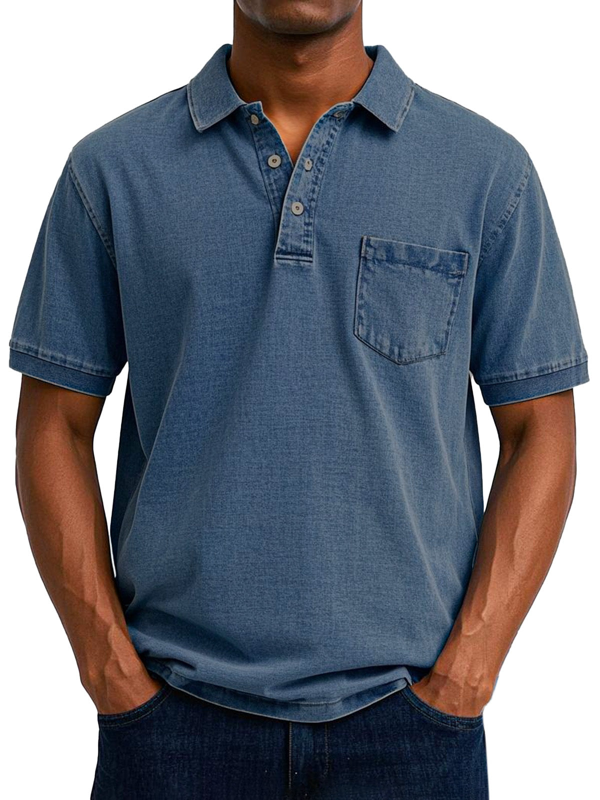 Adrián™ – Polo Denim Vintage