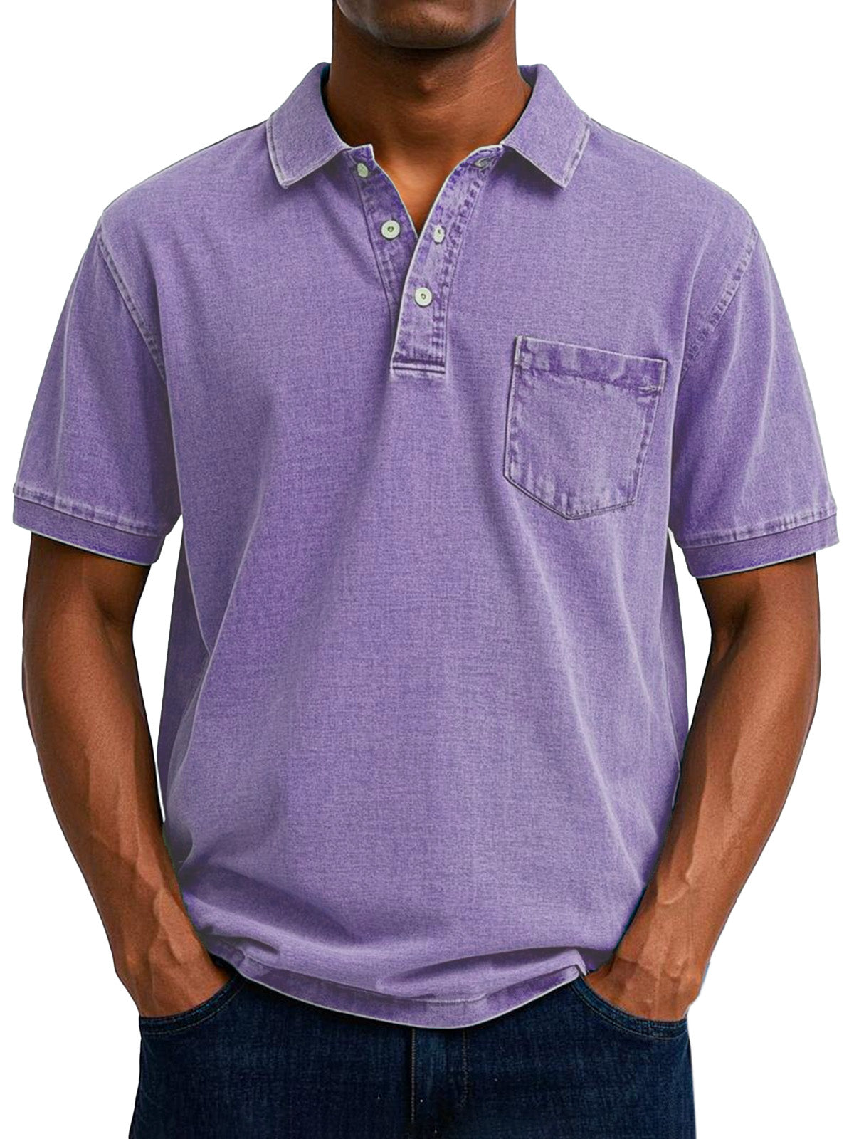 Adrián™ – Polo Denim Vintage