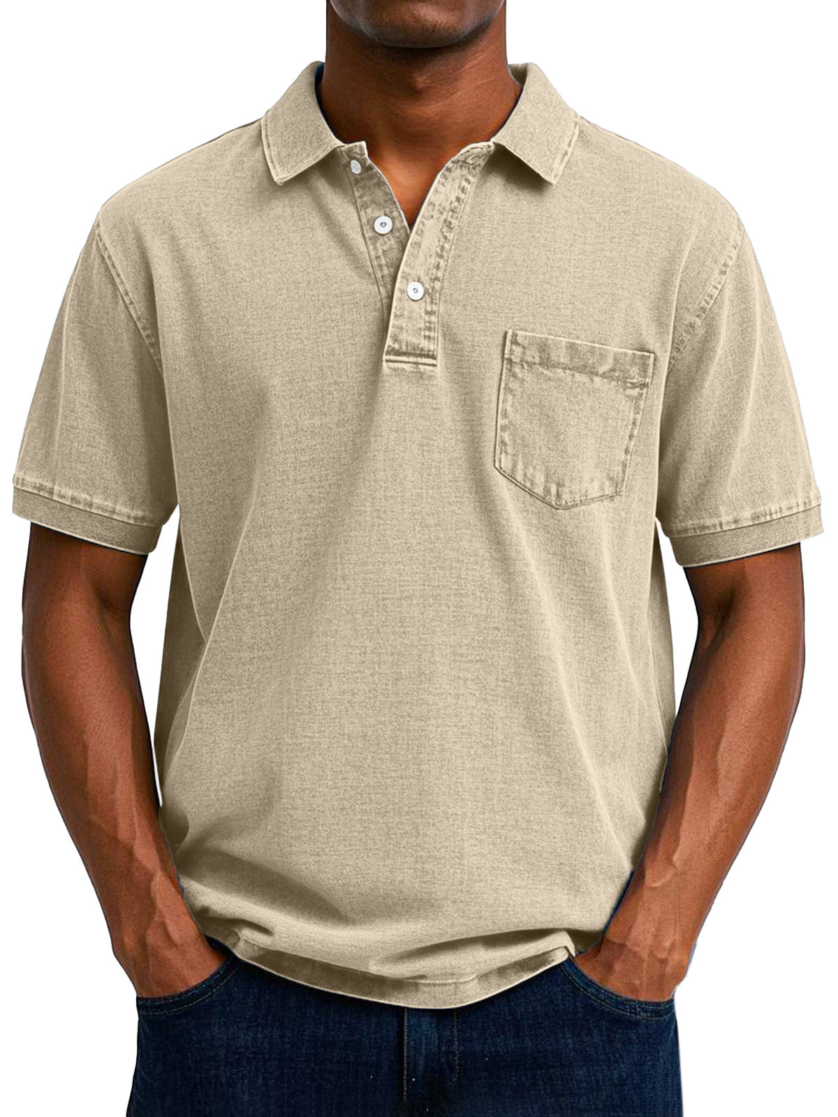 Adrián™ – Polo Denim Vintage