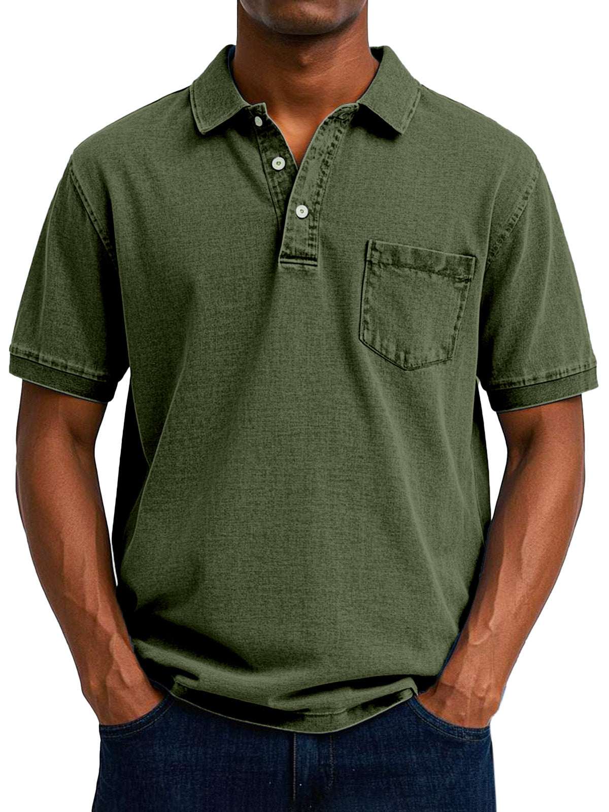 Adrián™ – Polo Denim Vintage