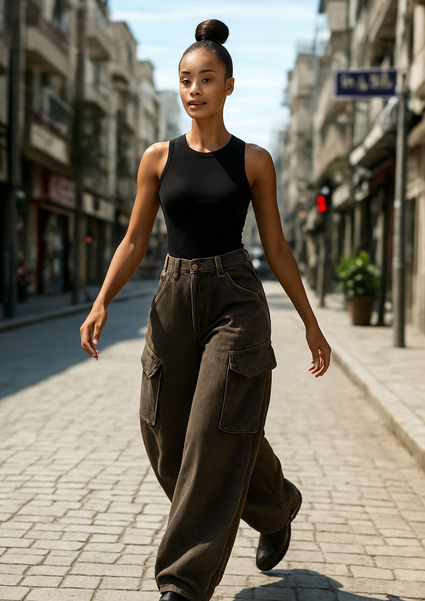 Renata™ – Pantalón Denim Oversize