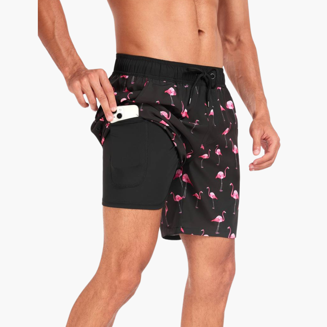 Inés™ – Short Playa Ilustrado