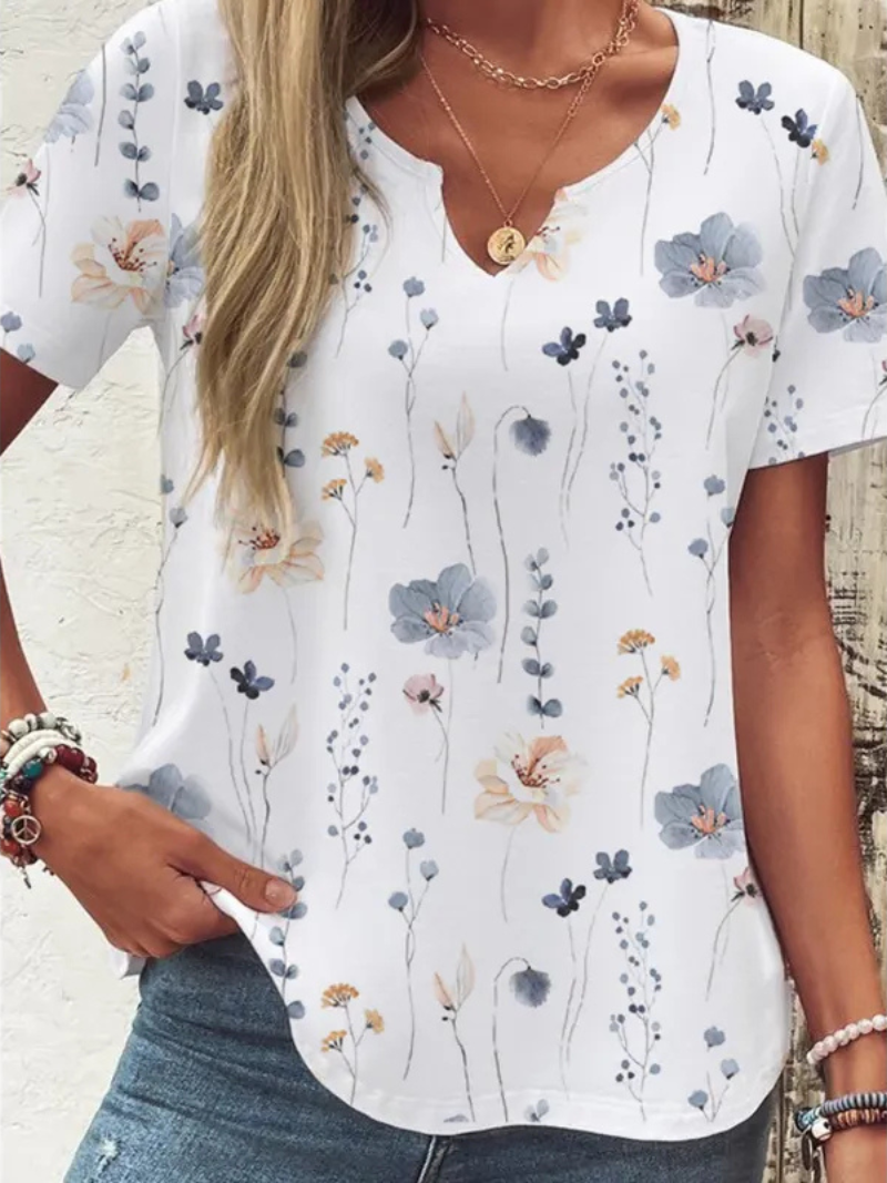 Inés™ – Camisa Floral Ligera