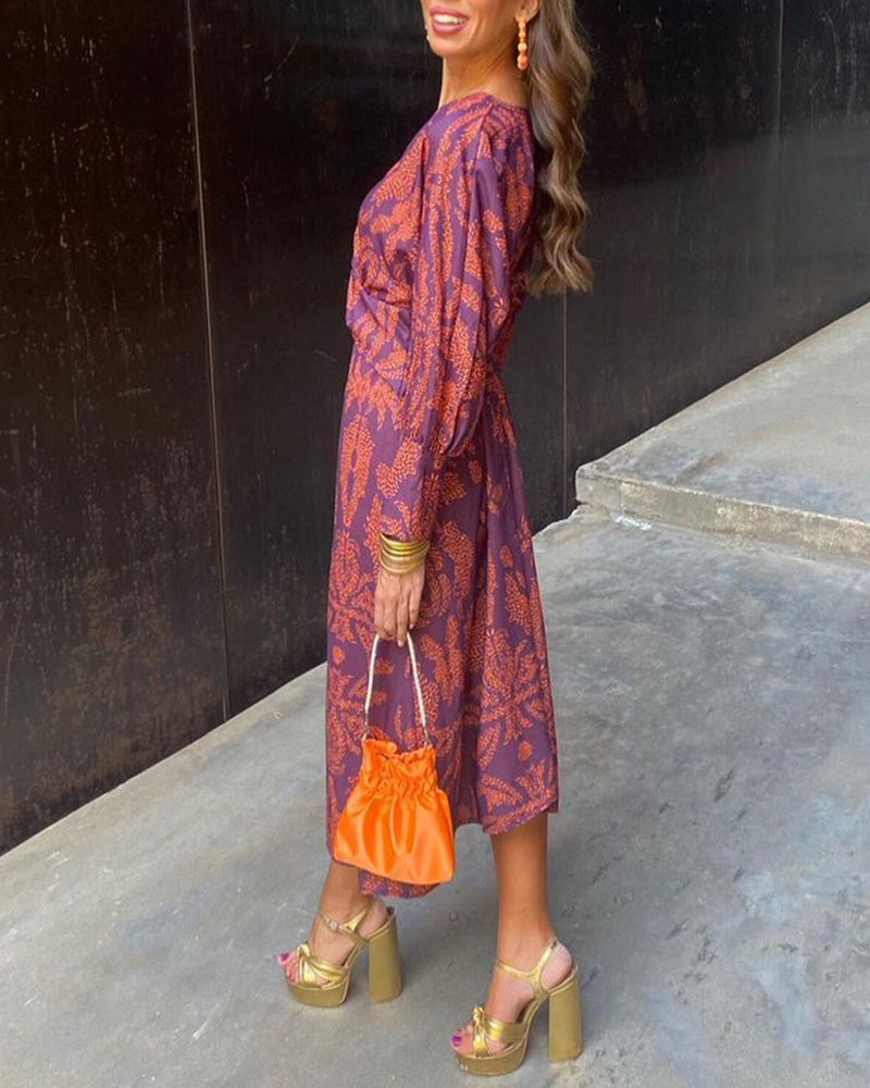 Celia™ – Vestido Recto Estampado