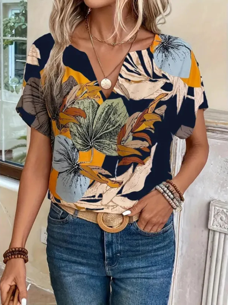 Inés™ – Camisa Floral Ligera
