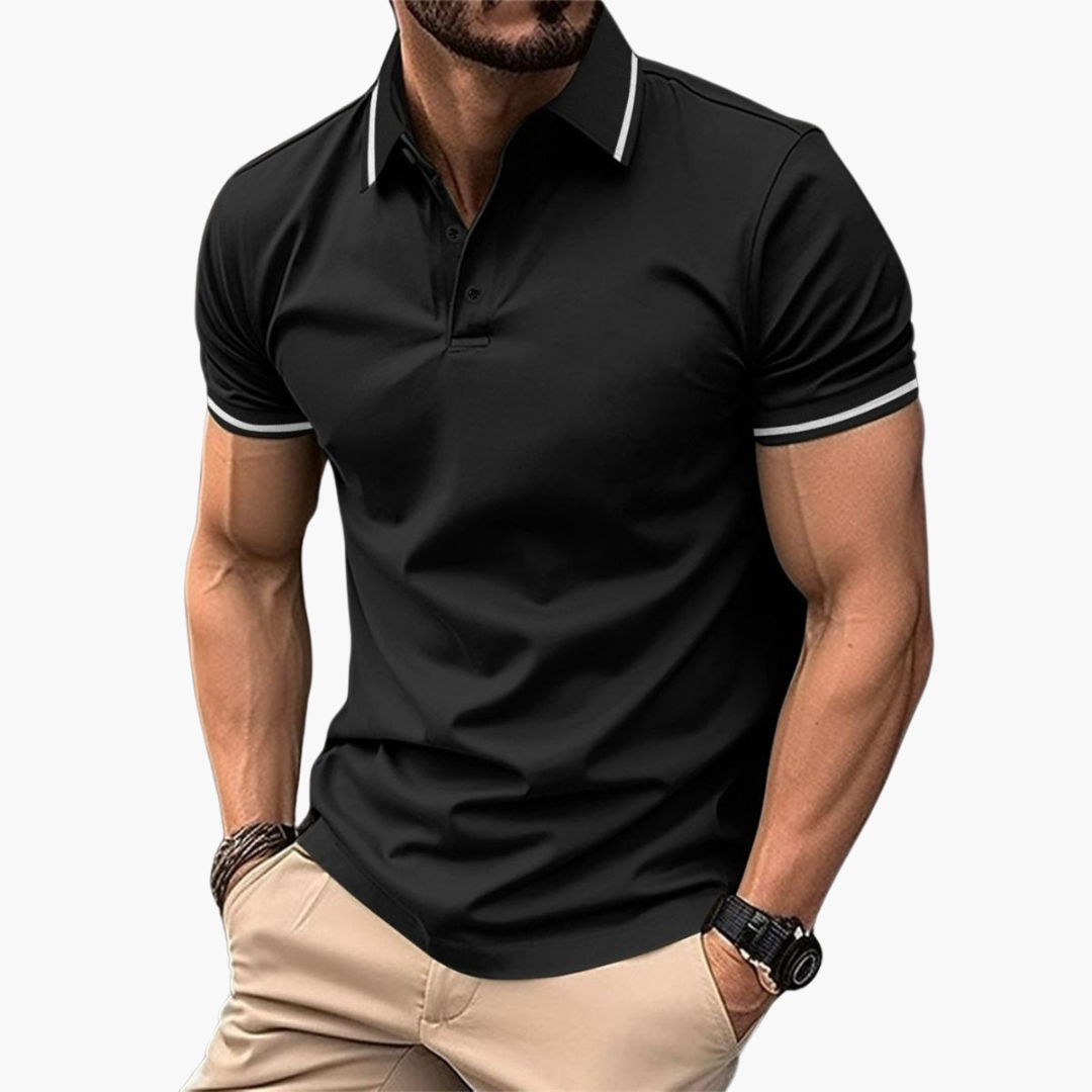 Luca™ – Polo Contrastado Elegante
