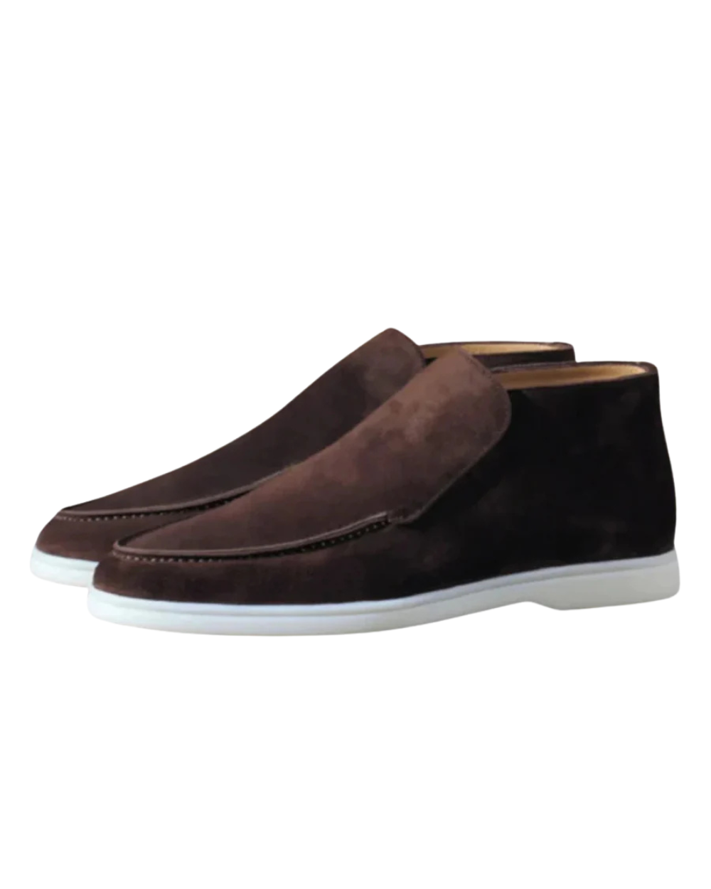 Mocasines elegantes de caña alta