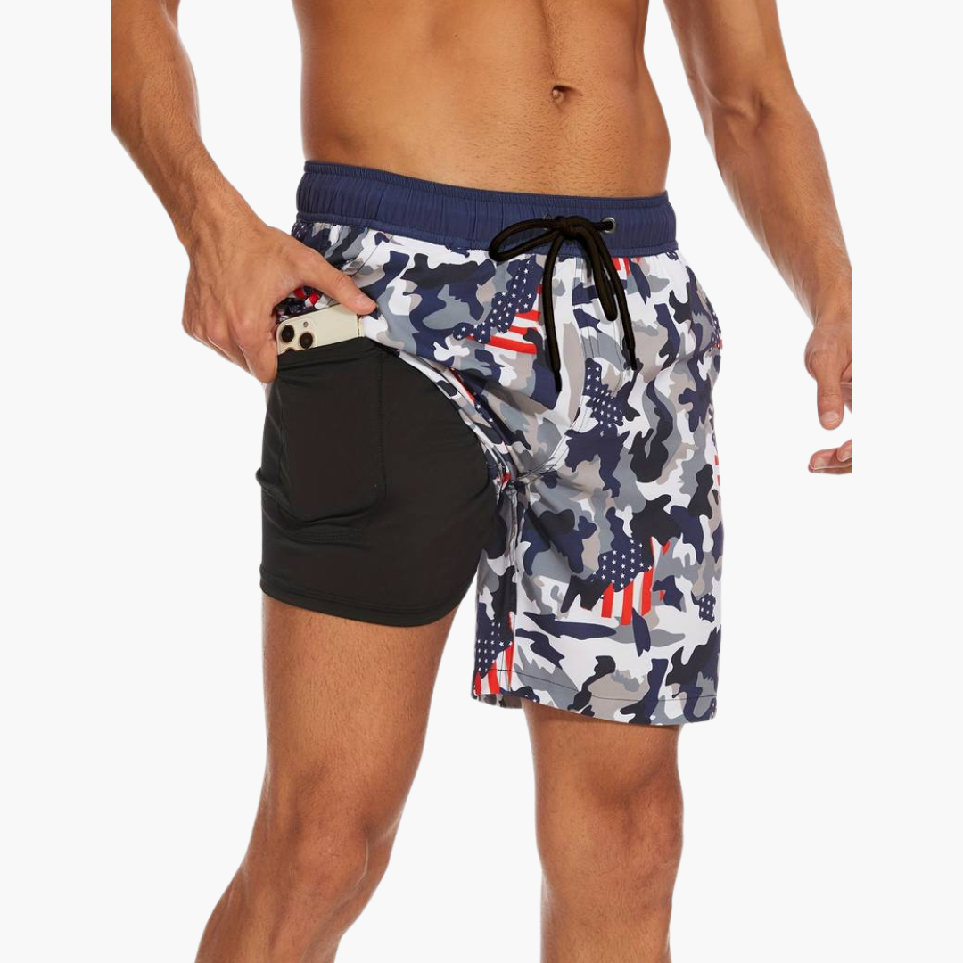 Inés™ – Short Playa Ilustrado