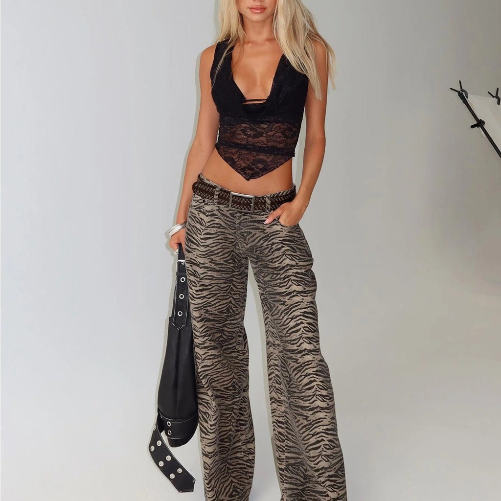 Iria™ – Pantalón Leopardo Boho