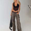 Iria™ – Pantalón Leopardo Boho