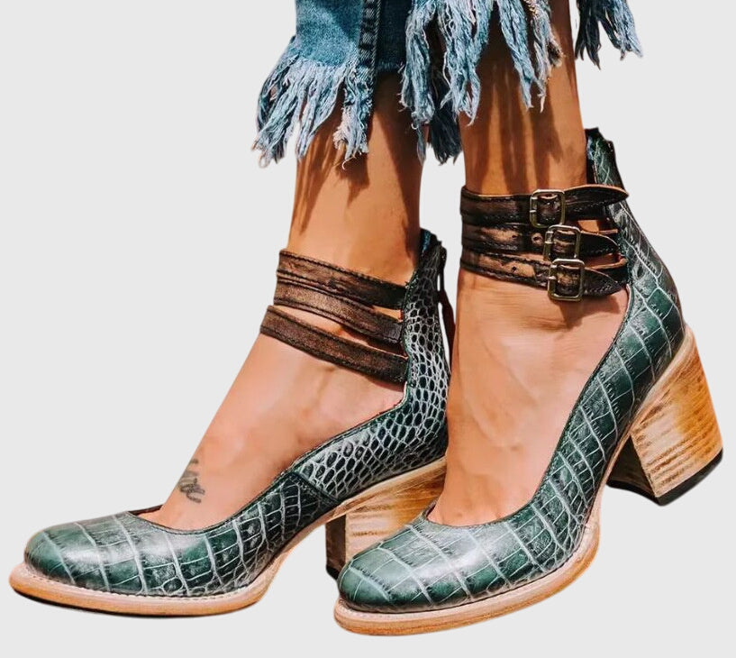 Celeste™ – Botín Tiras Western
