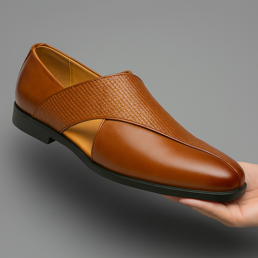Mocasines de cuero de estilo vintage