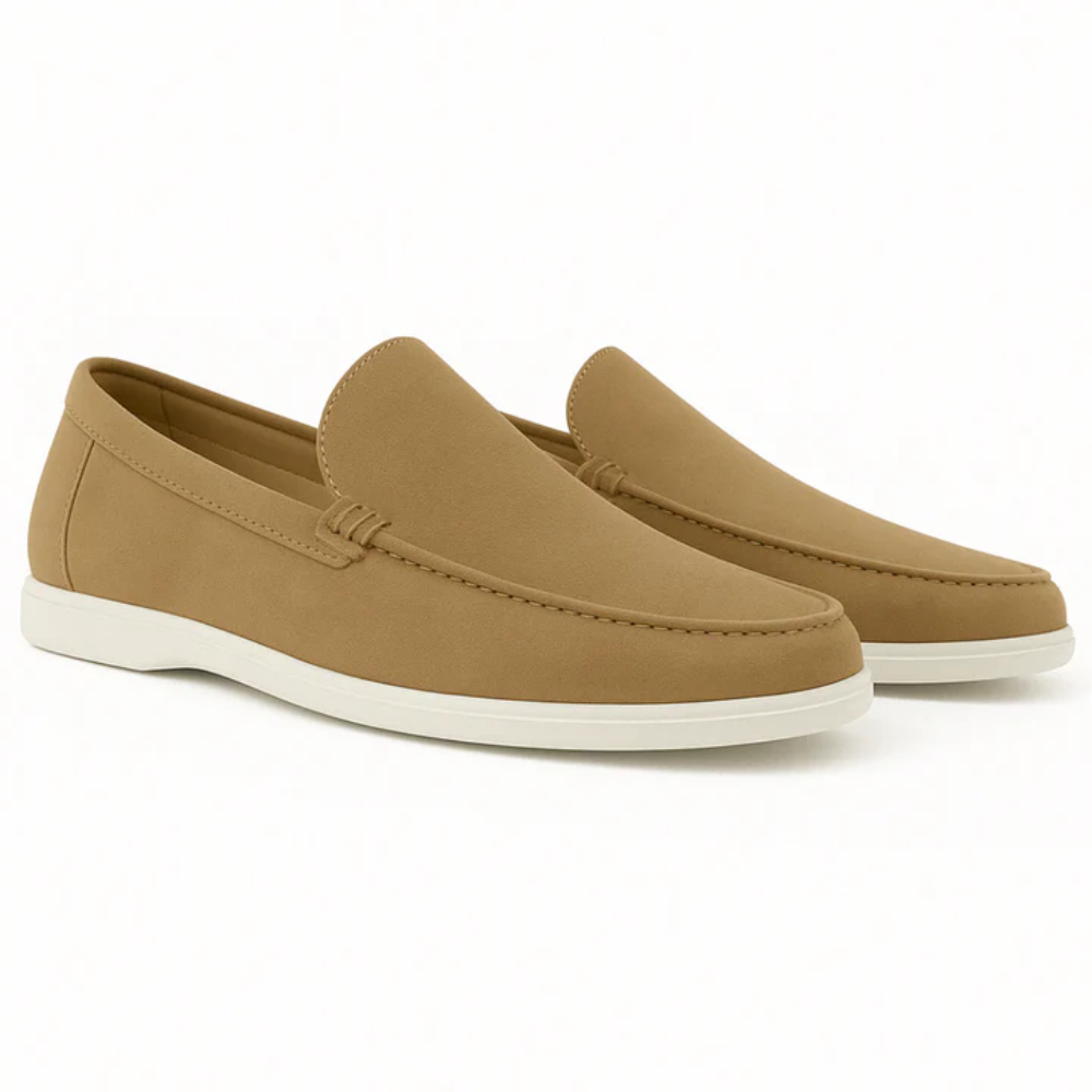 Mocasines informales de ante