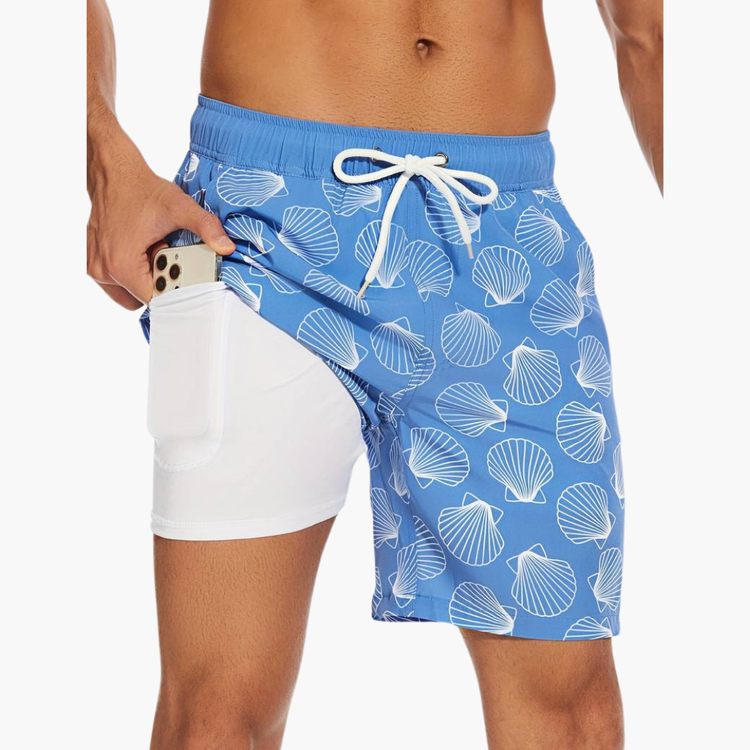 Inés™ – Short Playa Ilustrado