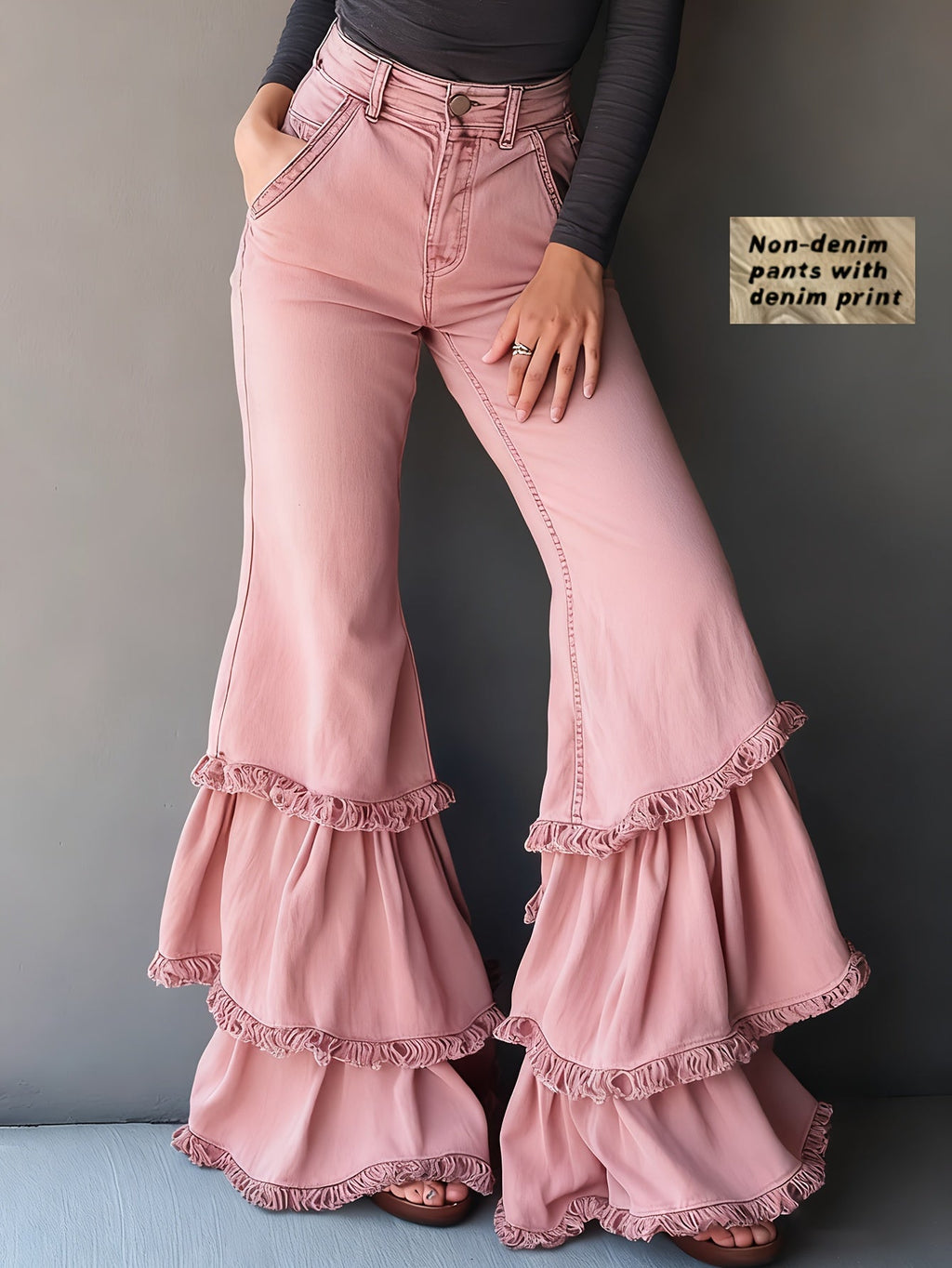 Nora™ – Pantalón Flare Vintage