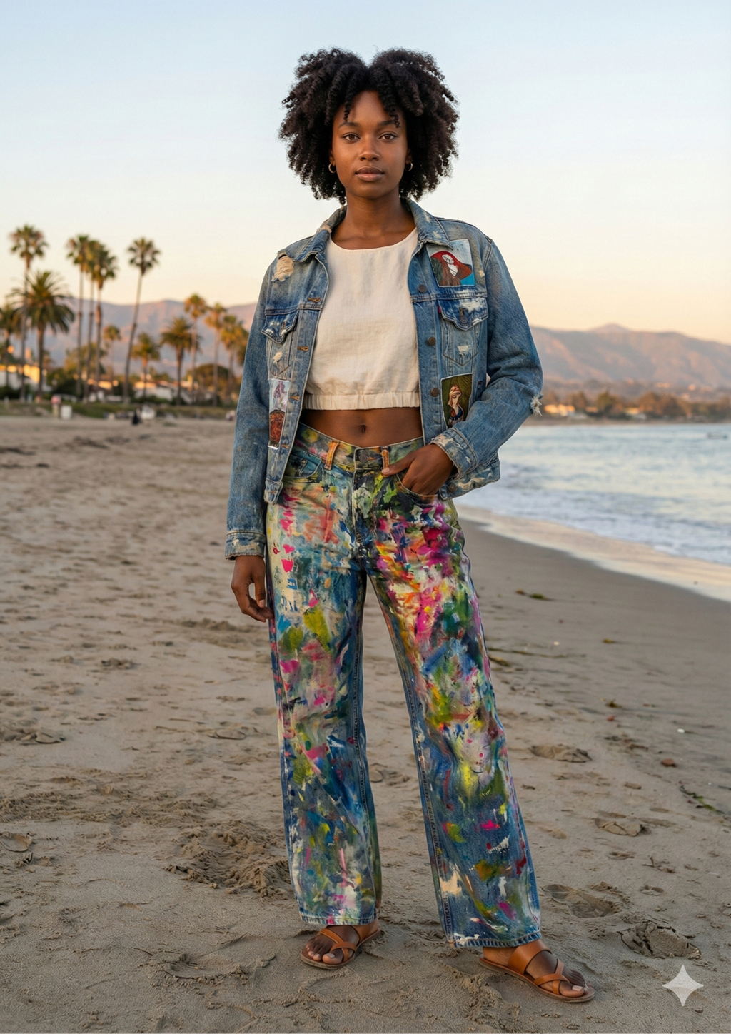 Sofía™ – Pantalón Print Resort