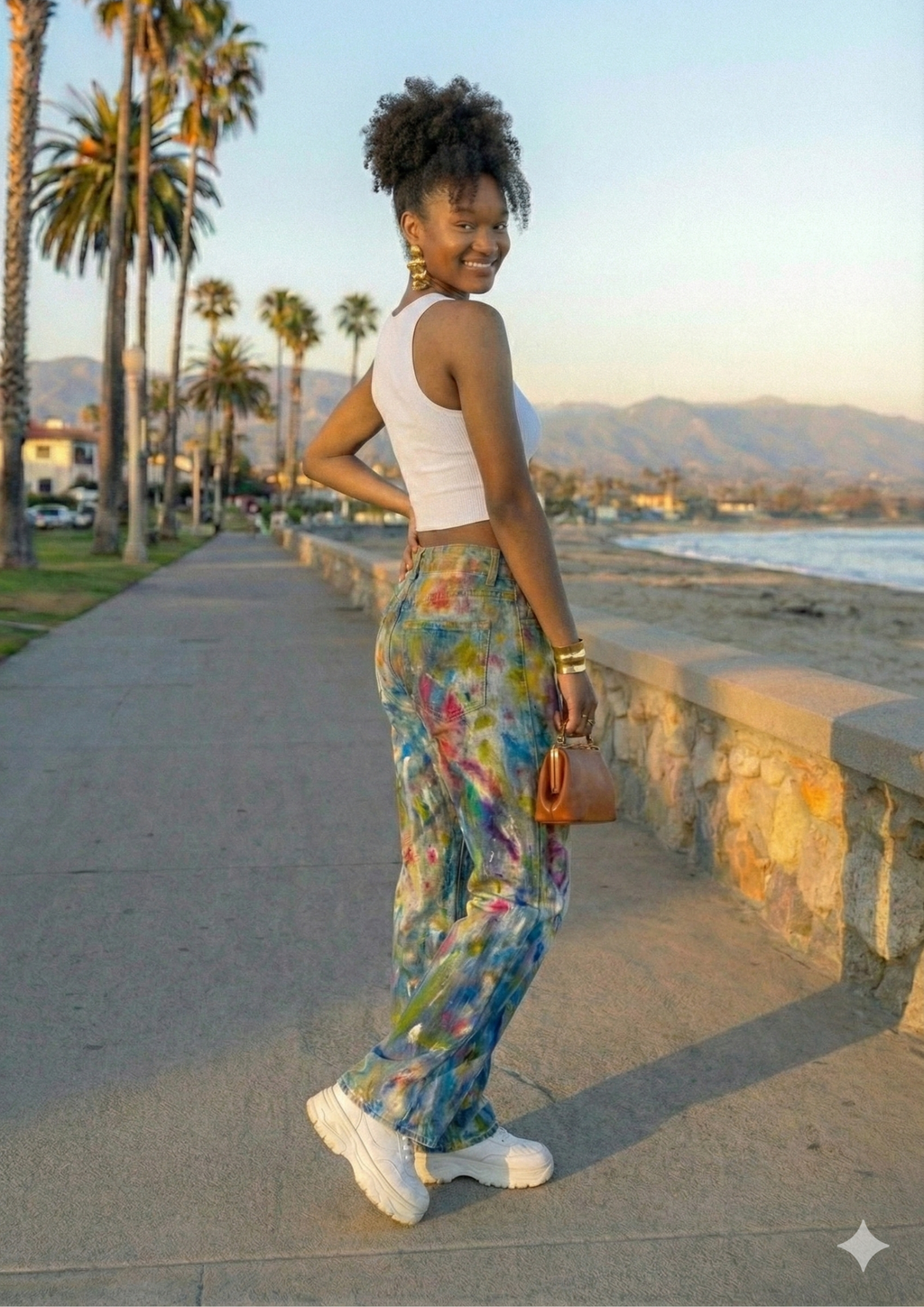Sofía™ – Pantalón Print Resort