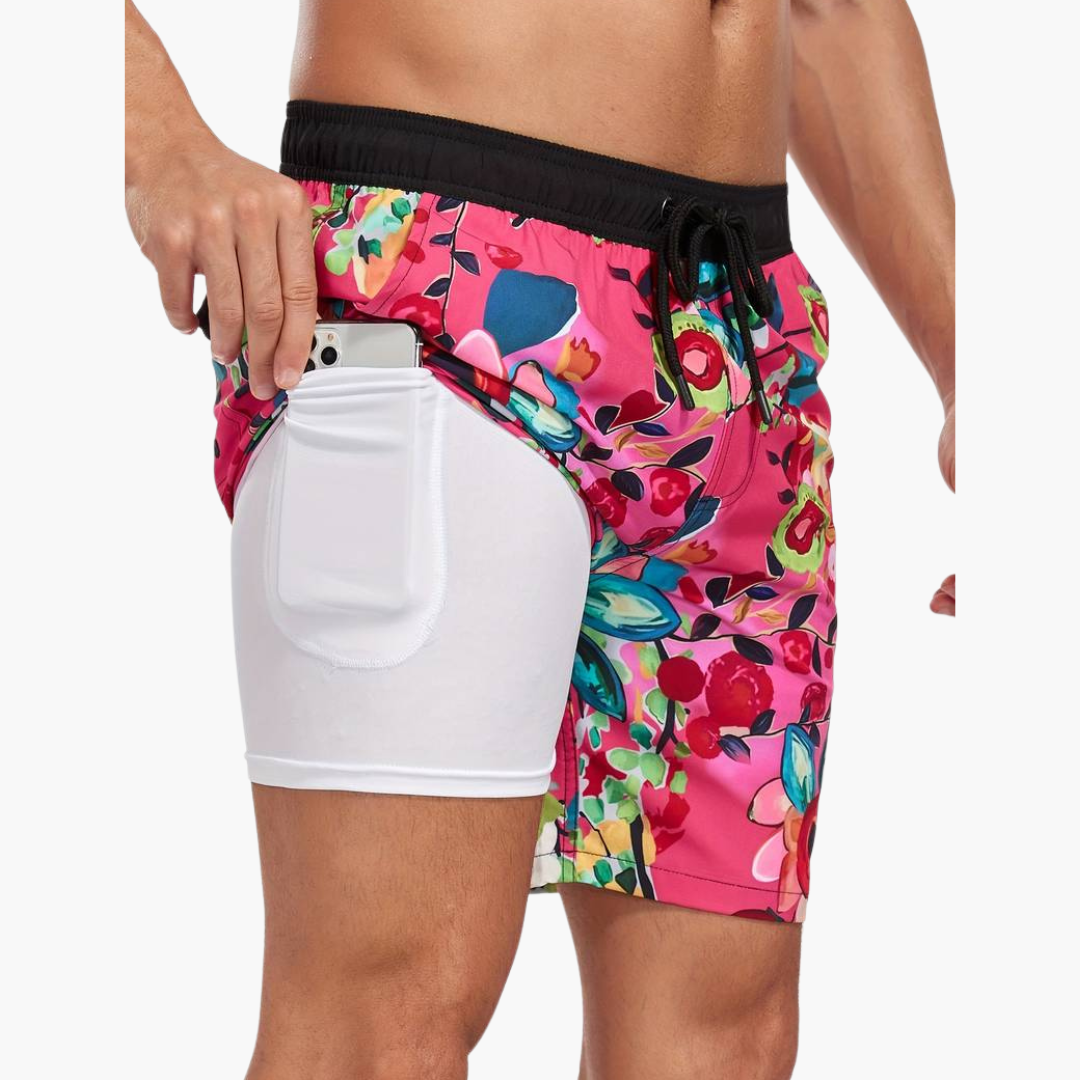 Inés™ – Short Playa Ilustrado