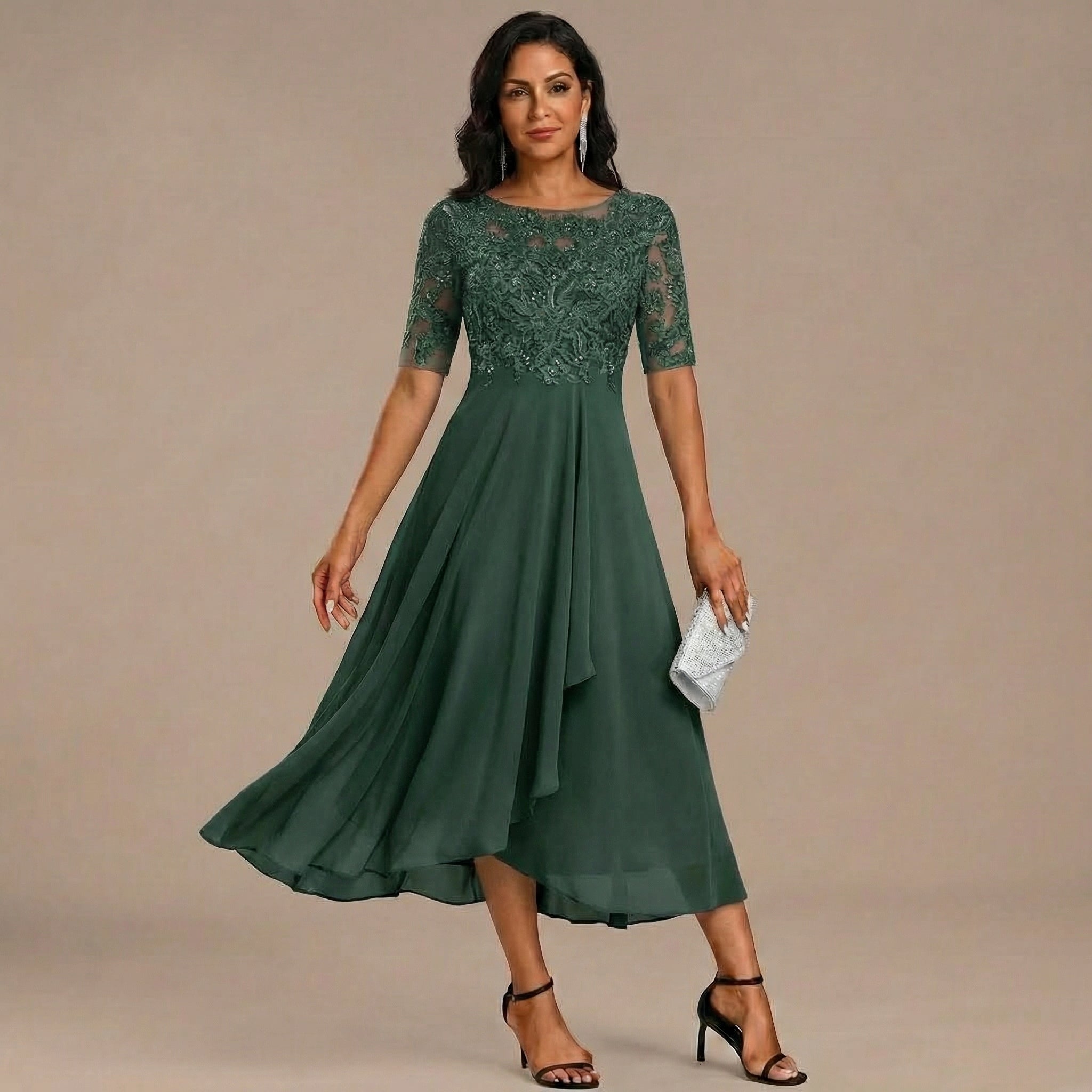 Olivia™ – Vestido Encaje Elegante