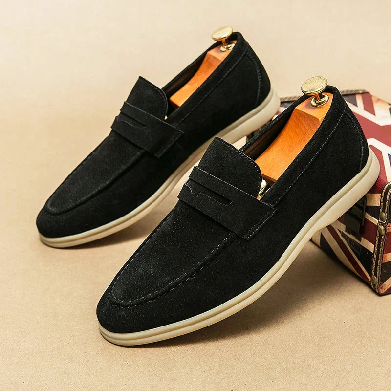Mocasines de ante «Firenze Chic»