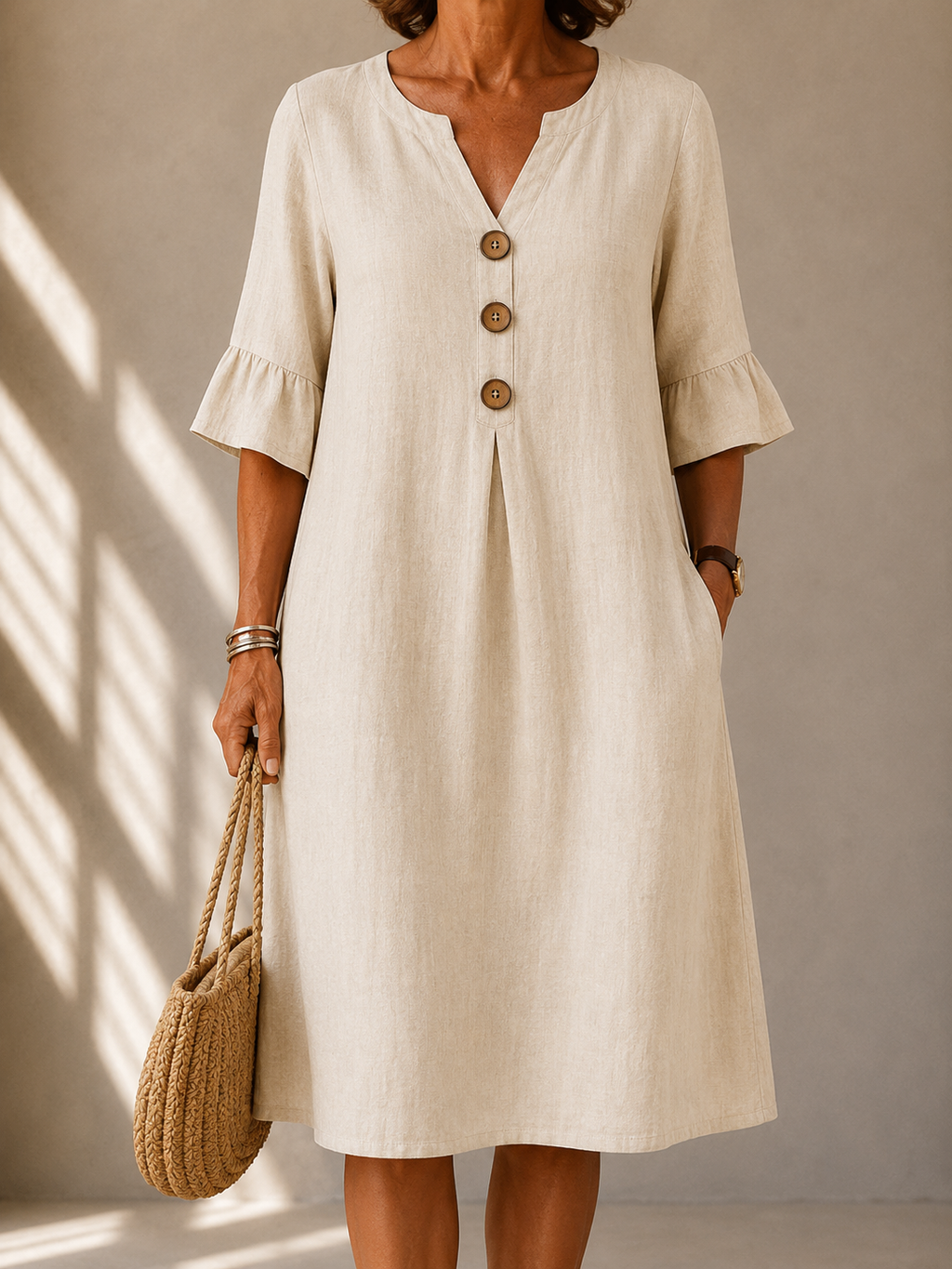 Eleanor™ | Abito con Bottoni