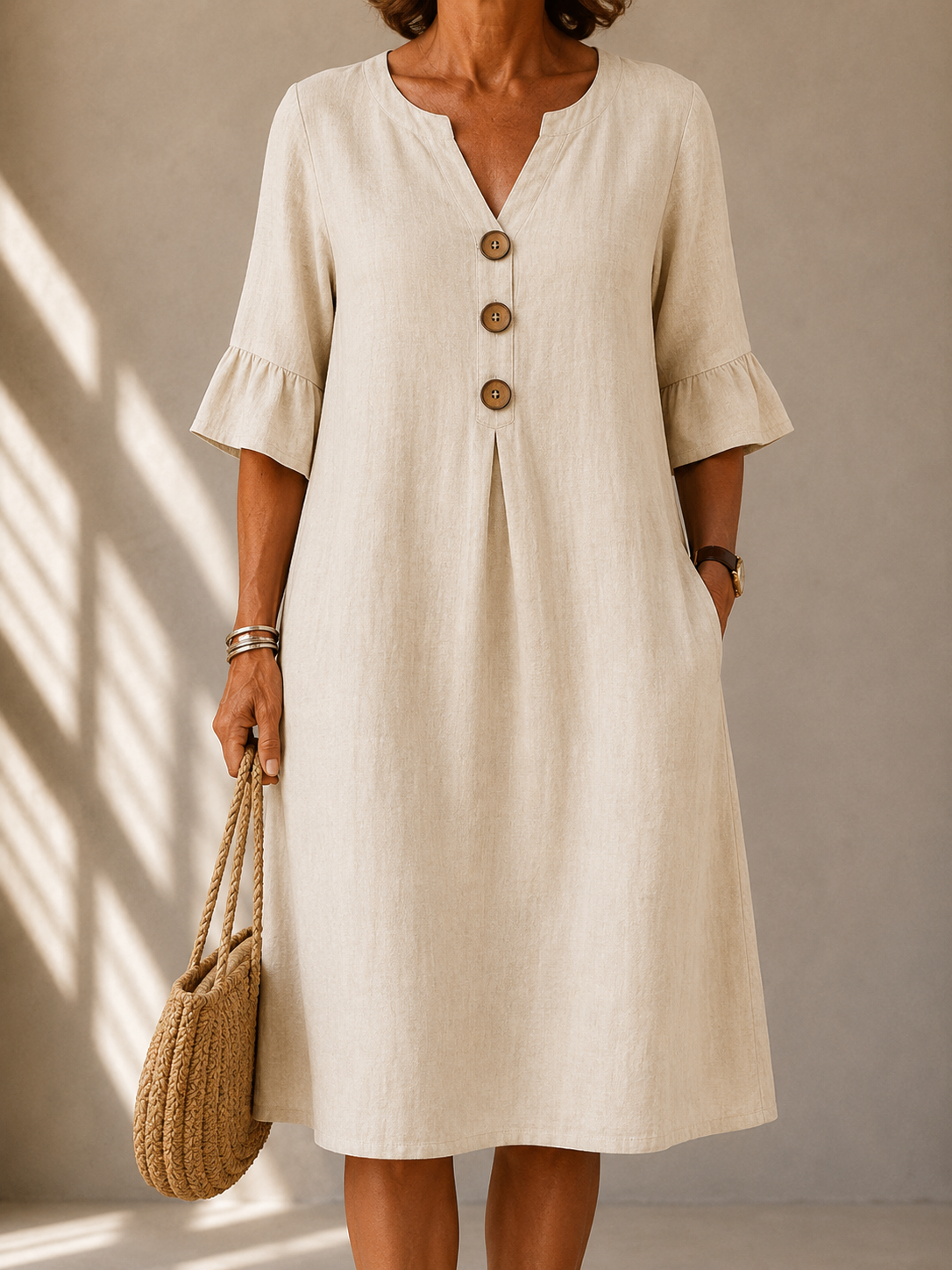 Eleanor™ | Abito con Bottoni