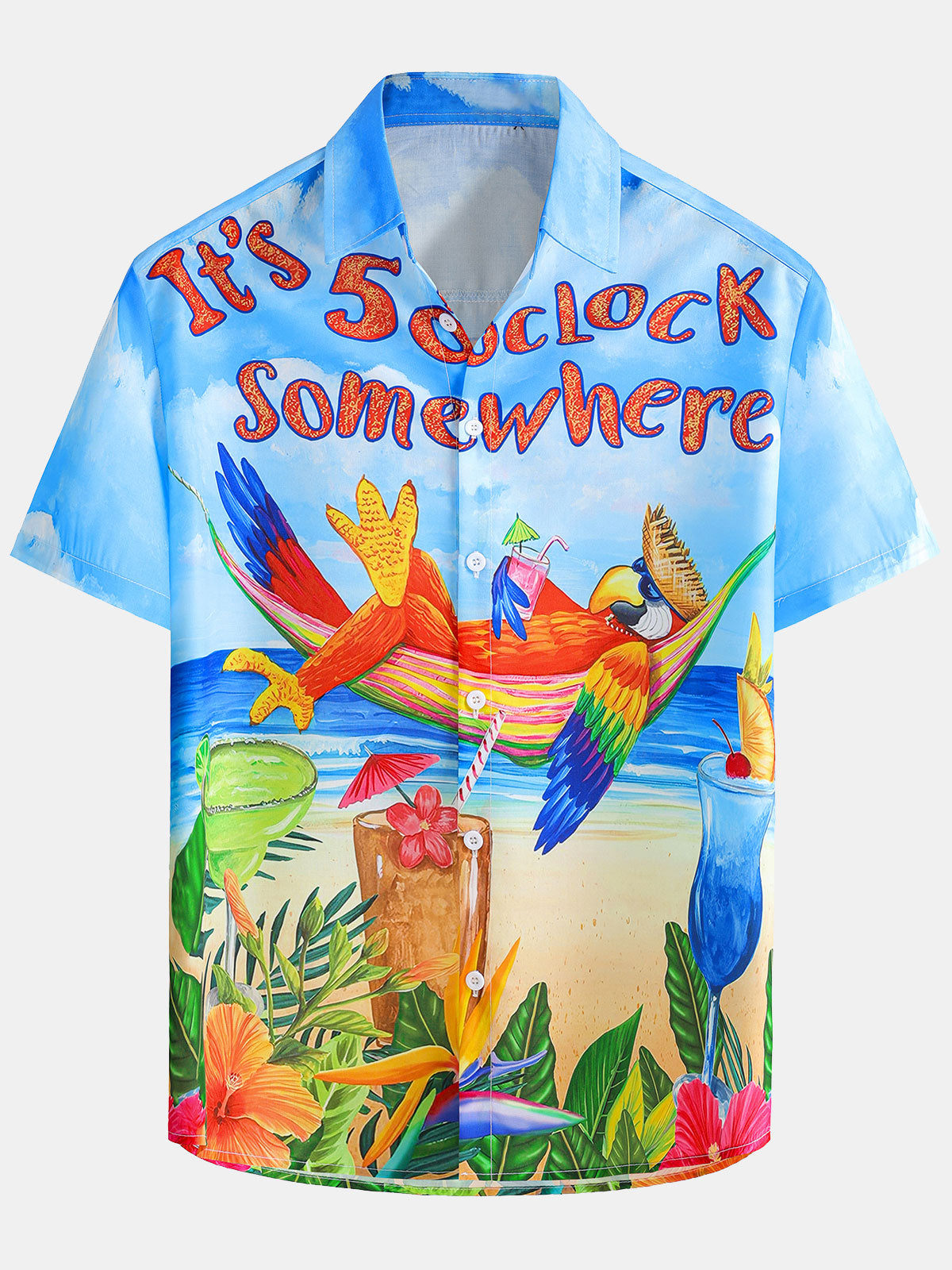 Nico™ – Camisa Tropical Estampada