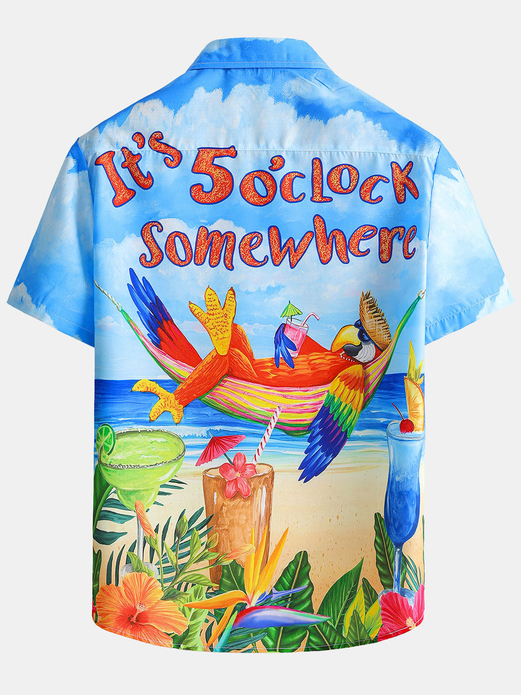 Nico™ – Camisa Tropical Estampada