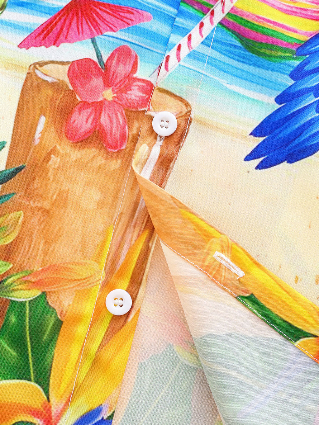 Nico™ – Camisa Tropical Estampada