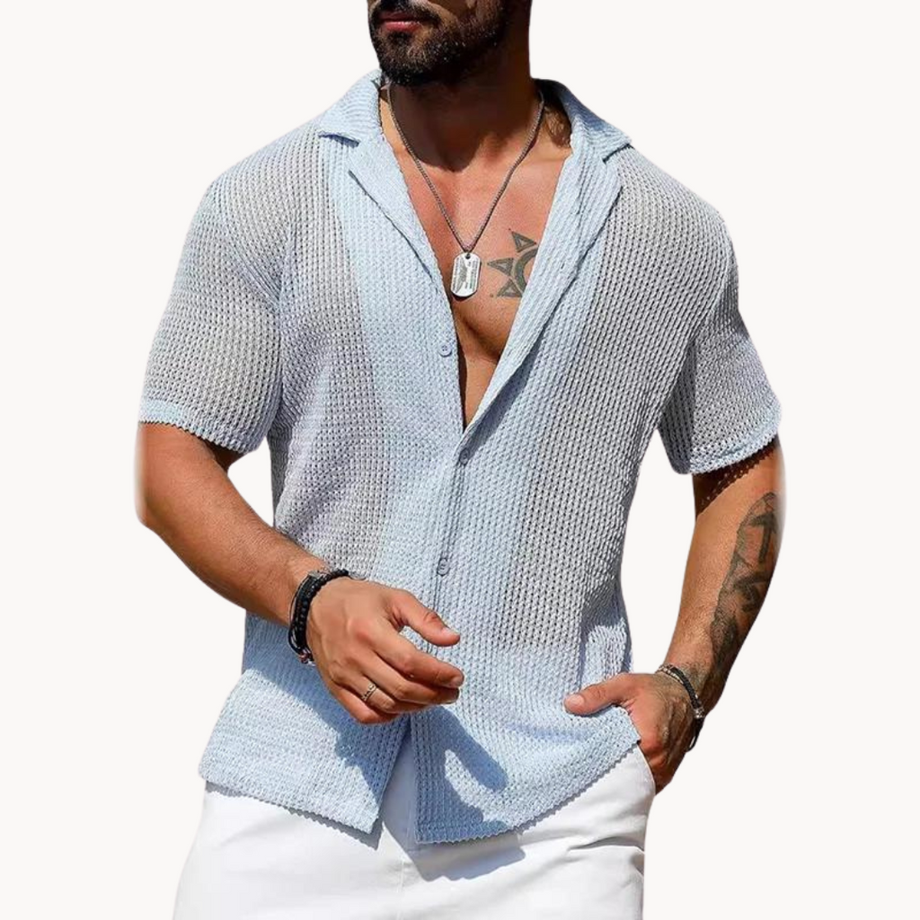 Leo™ – Camisa Texturizada