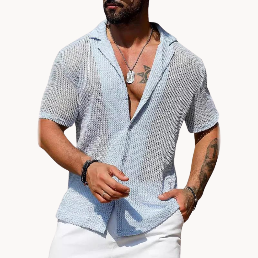 Leo™ – Camisa Texturizada