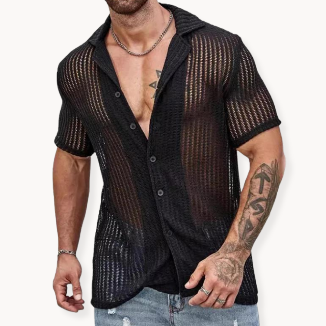 Leo™ – Camisa Texturizada