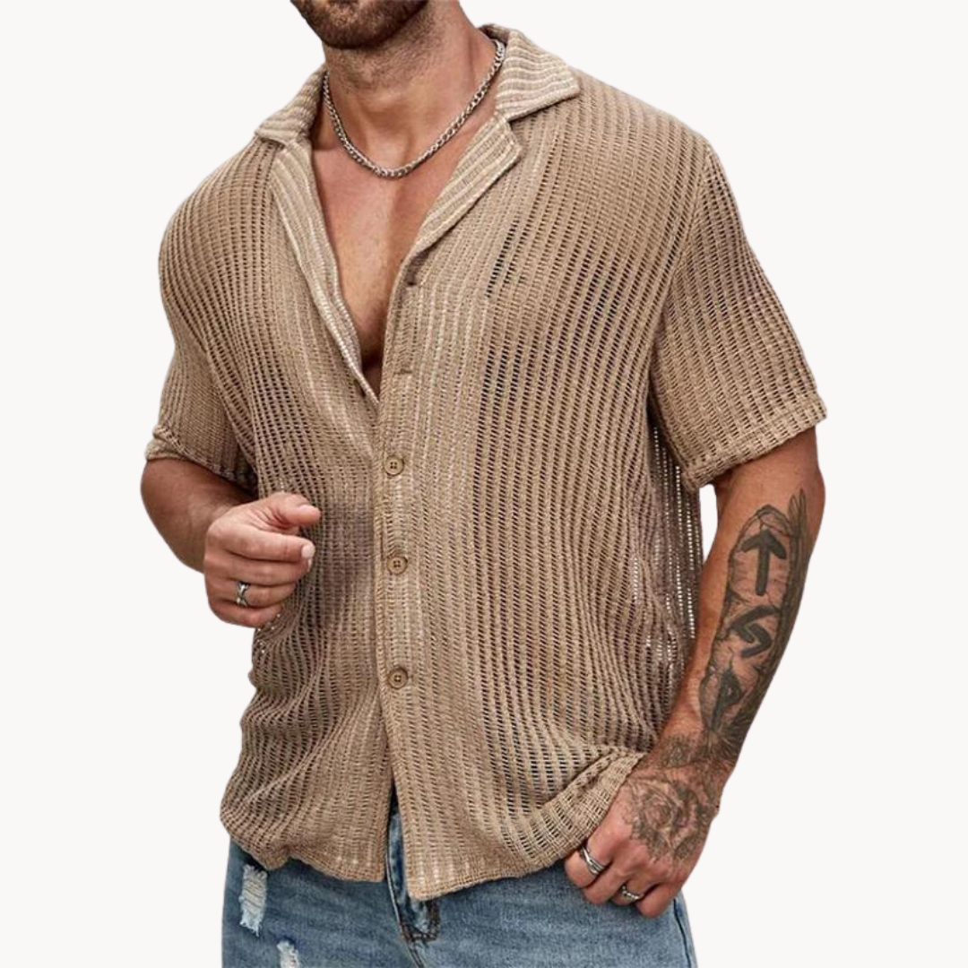 Leo™ – Camisa Texturizada