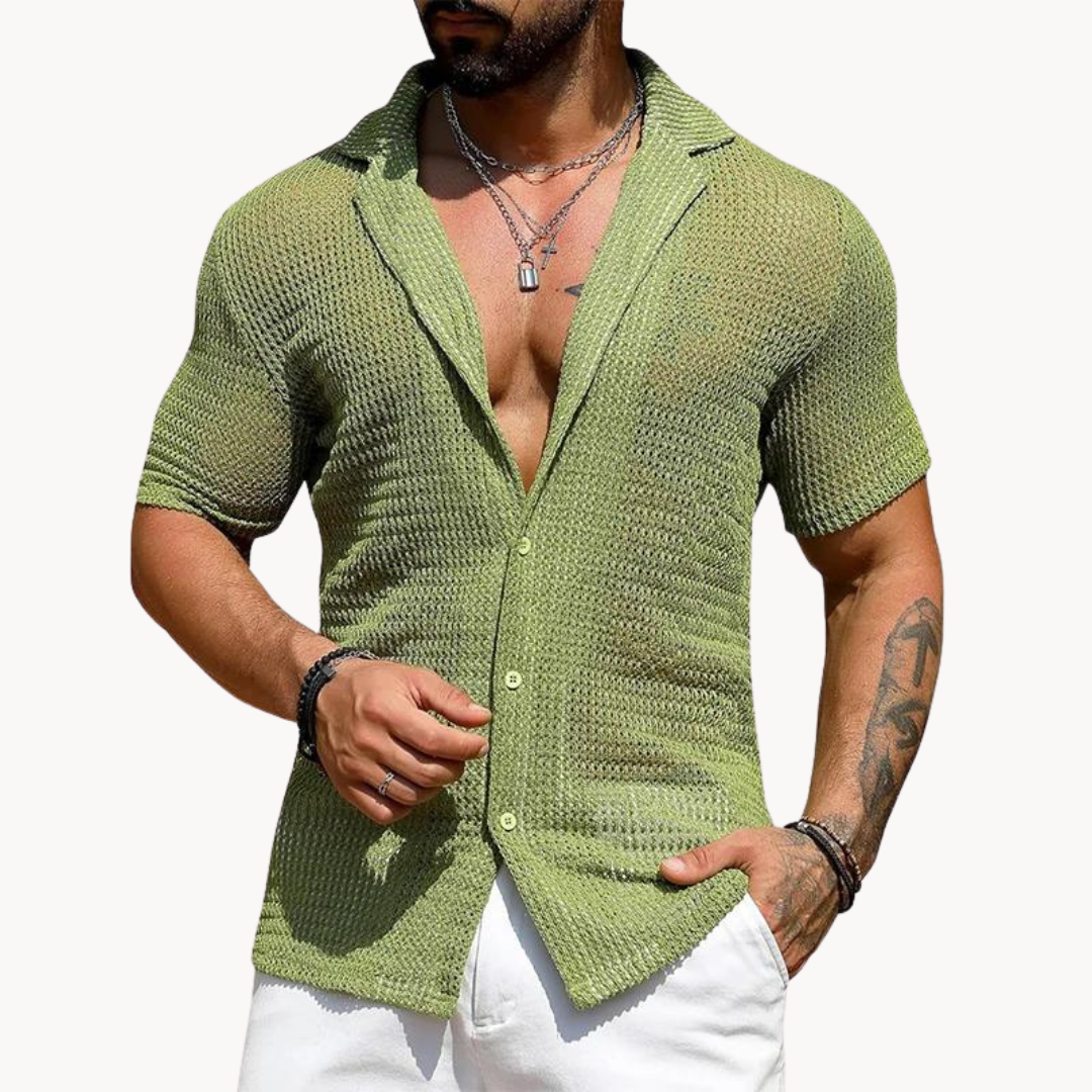 Leo™ – Camisa Texturizada