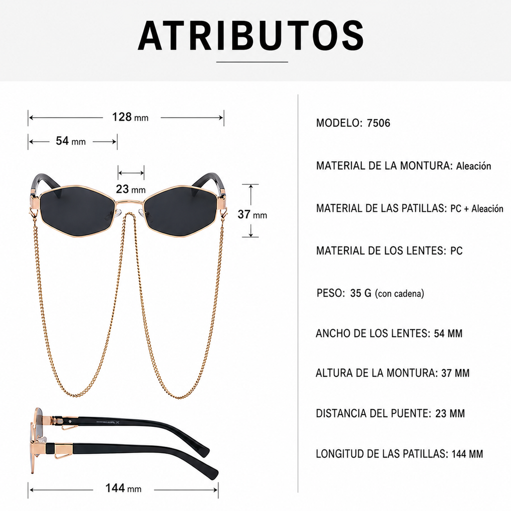 Paula™ – Gafas Sol Sofisticadas