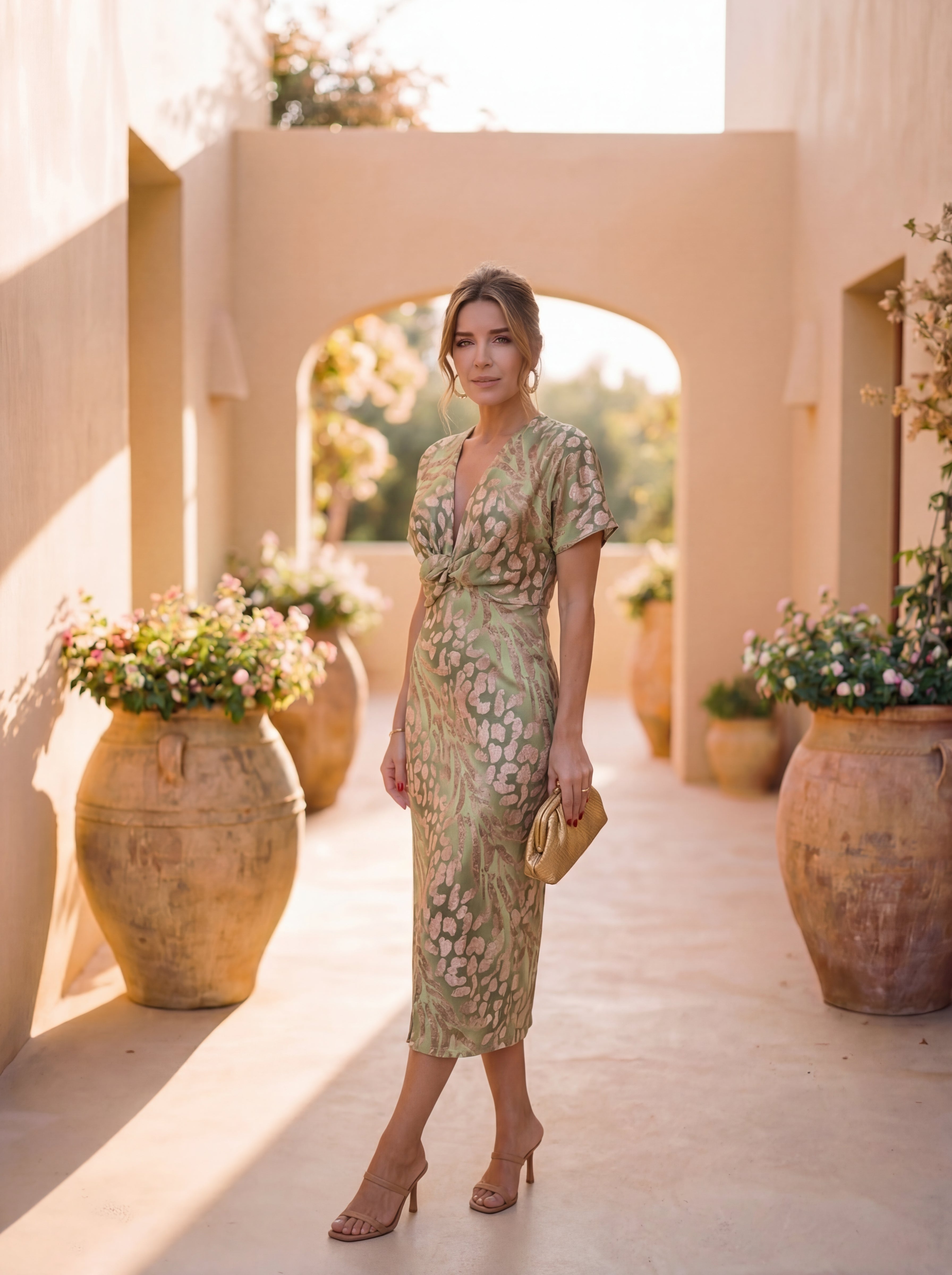 Martina™ – Vestido Cintura Elegante