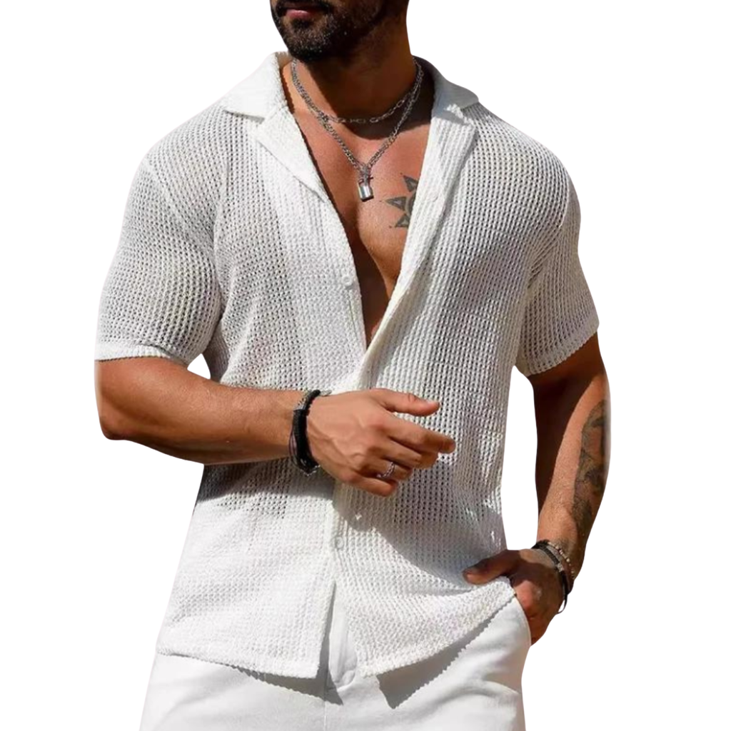 Leo™ – Camisa Texturizada