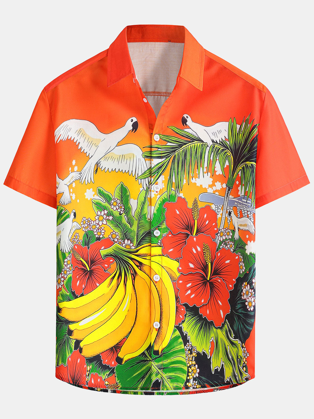 Nico™ – Camisa Tropical Estampada