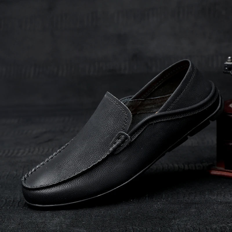 Mocasines de conducción de piel «Monza»
