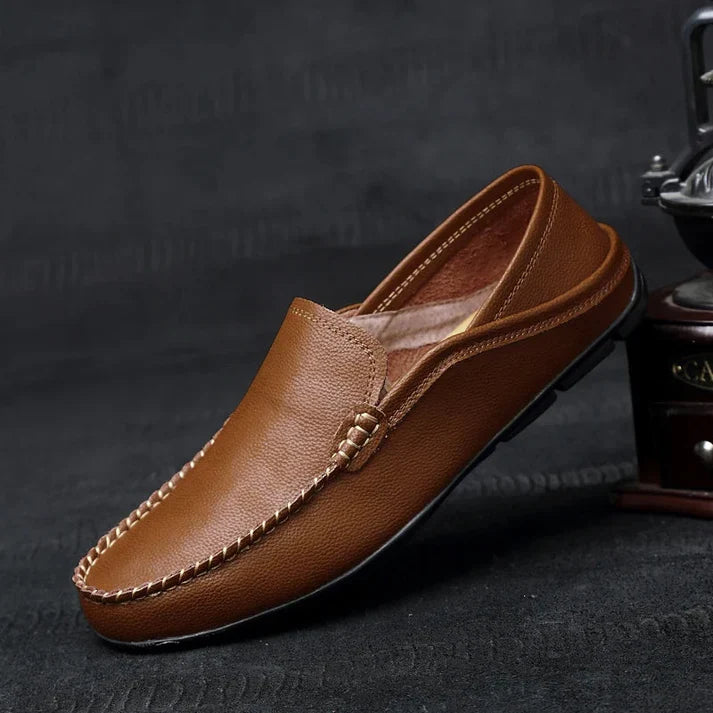 Mocasines de conducción de piel «Monza»