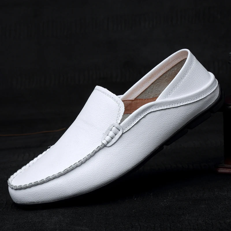 Mocasines de conducción de piel «Monza»