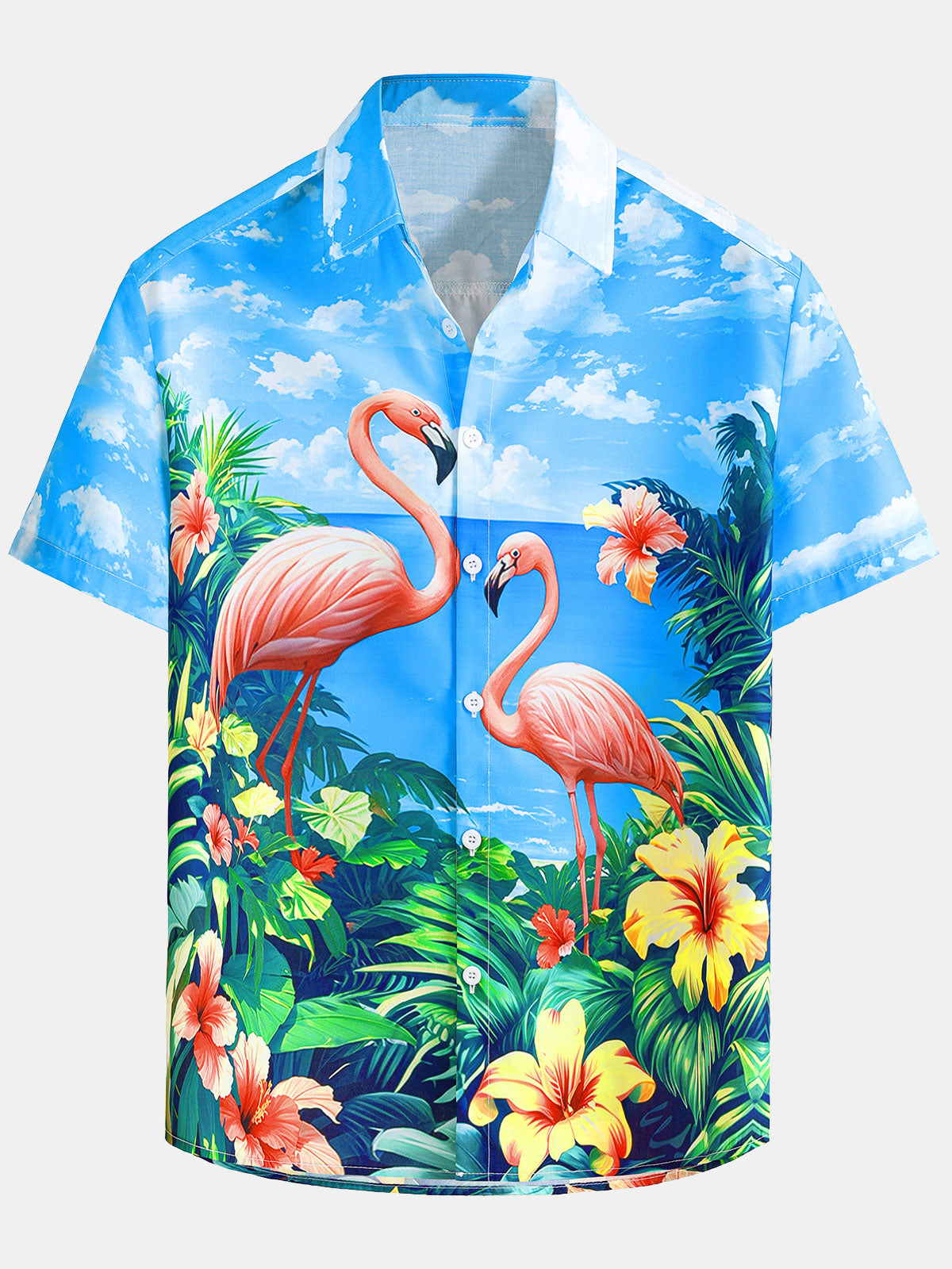 Nico™ – Camisa Tropical Estampada