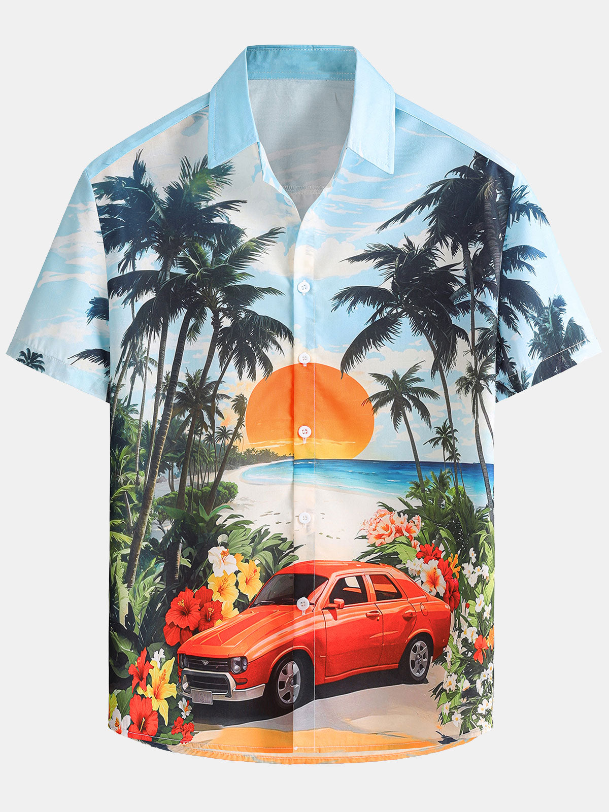Nico™ – Camisa Tropical Estampada