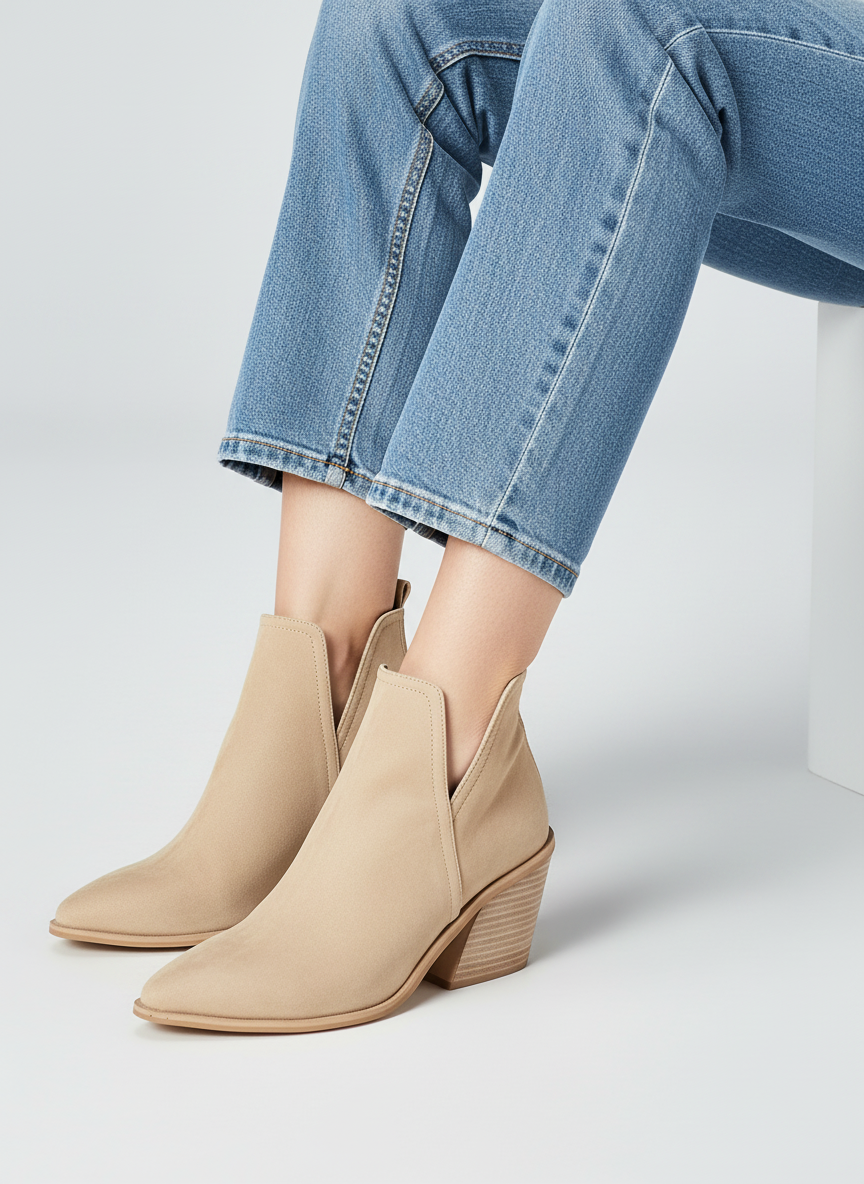 Lía™ – Botín Suede