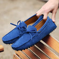 Mocasines informales de ante para el verano